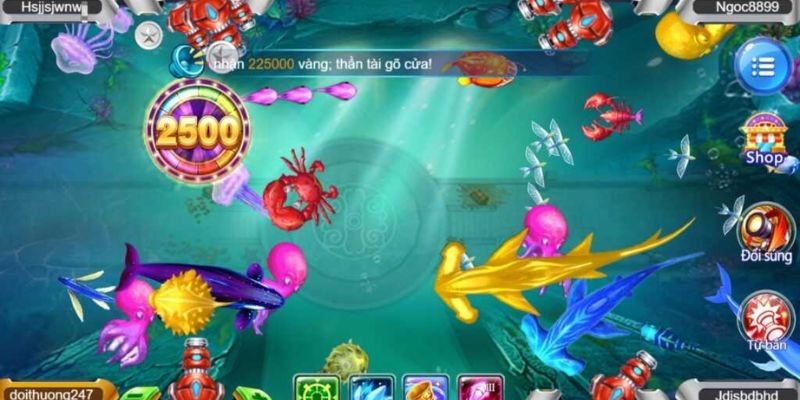 Game này mang đến sự đa dạng với hơn 50 loại cá thường, nhiều loại boss